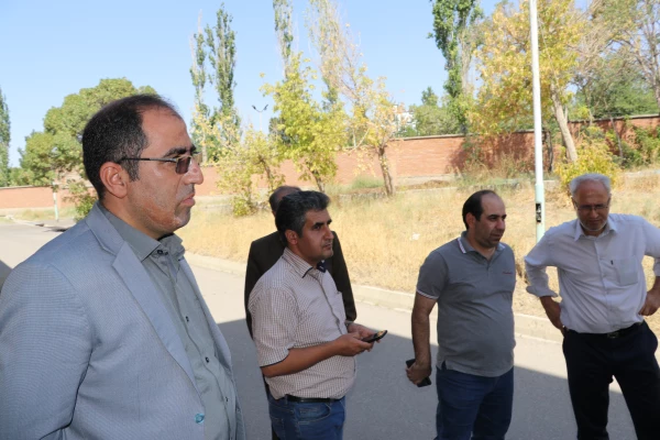 بازدید رئیس کارگروه فنی مهندسی دانشگاه فرهنگیان سازمان مرکزی ازدانشگاه فرهنگیان آذربایجان شرقی 6
