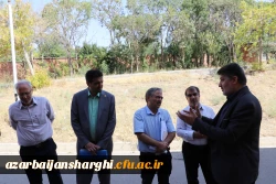 بازدید رئیس کارگروه فنی مهندسی دانشگاه فرهنگیان سازمان مرکزی ازدانشگاه فرهنگیان آذربایجان شرقی 7