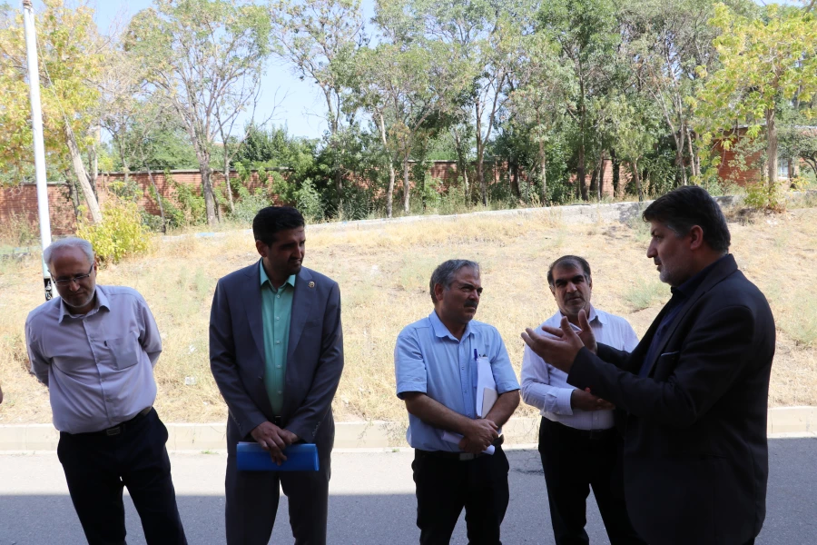 بازدید رئیس کارگروه فنی مهندسی دانشگاه فرهنگیان سازمان مرکزی ازدانشگاه فرهنگیان آذربایجان شرقی 7