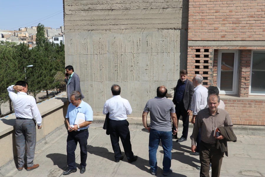 بازدید رئیس کارگروه فنی مهندسی دانشگاه فرهنگیان سازمان مرکزی ازدانشگاه فرهنگیان آذربایجان شرقی 8