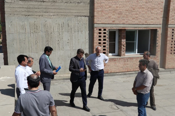 بازدید رئیس کارگروه فنی مهندسی دانشگاه فرهنگیان سازمان مرکزی ازدانشگاه فرهنگیان آذربایجان شرقی 9