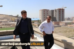 بازدید رئیس کارگروه فنی مهندسی دانشگاه فرهنگیان سازمان مرکزی ازدانشگاه فرهنگیان آذربایجان شرقی 10