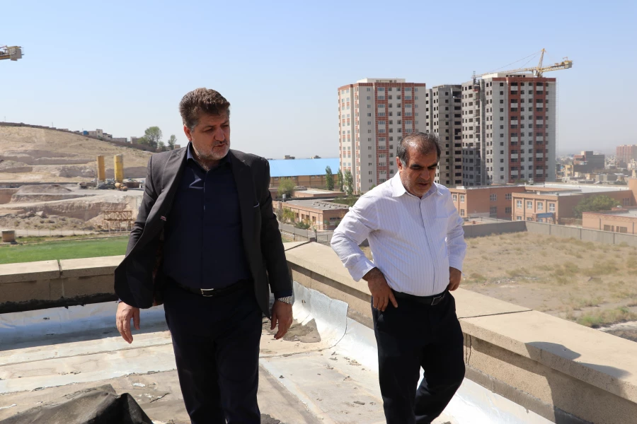 بازدید رئیس کارگروه فنی مهندسی دانشگاه فرهنگیان سازمان مرکزی ازدانشگاه فرهنگیان آذربایجان شرقی 10