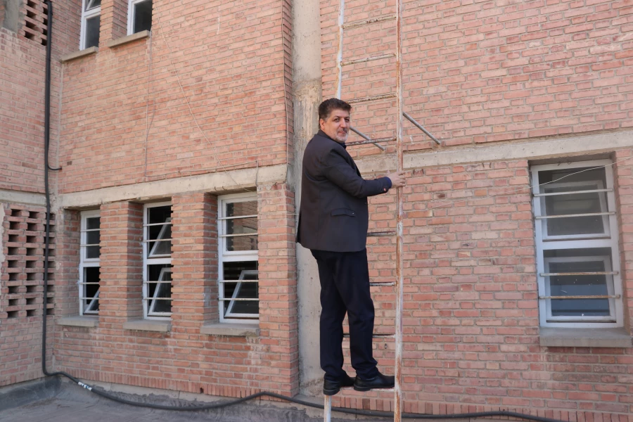 بازدید رئیس کارگروه فنی مهندسی دانشگاه فرهنگیان سازمان مرکزی ازدانشگاه فرهنگیان آذربایجان شرقی 11