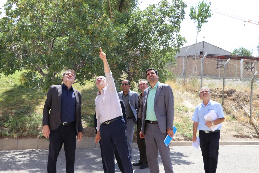 بازدید رئیس کارگروه فنی مهندسی دانشگاه فرهنگیان سازمان مرکزی ازدانشگاه فرهنگیان آذربایجان شرقی 13