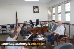 بازدید رئیس کارگروه فنی مهندسی دانشگاه فرهنگیان سازمان مرکزی ازدانشگاه فرهنگیان آذربایجان شرقی 14