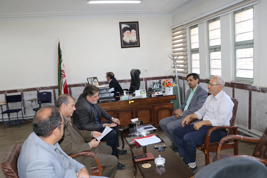 بازدید رئیس کارگروه فنی مهندسی دانشگاه فرهنگیان سازمان مرکزی ازدانشگاه فرهنگیان آذربایجان شرقی 14