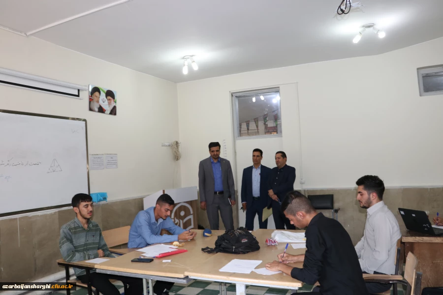 بازدید از فرایند مصاحبه از داوطلبان پذیرش چند برابر ظرفیت دانشگاه فرهنگیان آذربایجان شرقی  14