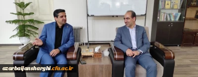 دیدار رئیس دانشگاه فرهنگیان آذربایجان شرقی با رئیس دانشگاه صنعتی سهند تبریز