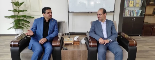 دیدار رئیس دانشگاه فرهنگیان آذربایجان شرقی با رئیس دانشگاه صنعتی سهند تبریز 2