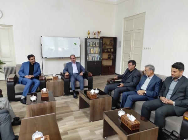 دیدار رئیس دانشگاه فرهنگیان آذربایجان شرقی با رئیس دانشگاه صنعتی سهند تبریز 3