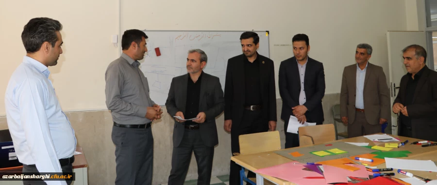 بازدیدمدیرکل آموزش و پرورش استان و رئیس دانشگاه فرهنگیان آذربایجان شرقی از فرایند مصاحبه پذیرفته شدگان چند برابر ظرفیت دانشگاه فرهنگیان آذربایجان شرقی  2