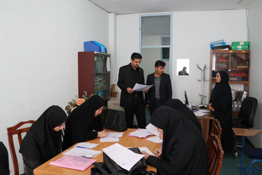 بازدیدمدیرکل آموزش و پرورش استان و رئیس دانشگاه فرهنگیان آذربایجان شرقی از فرایند مصاحبه پذیرفته شدگان چند برابر ظرفیت دانشگاه فرهنگیان آذربایجان شرقی  6