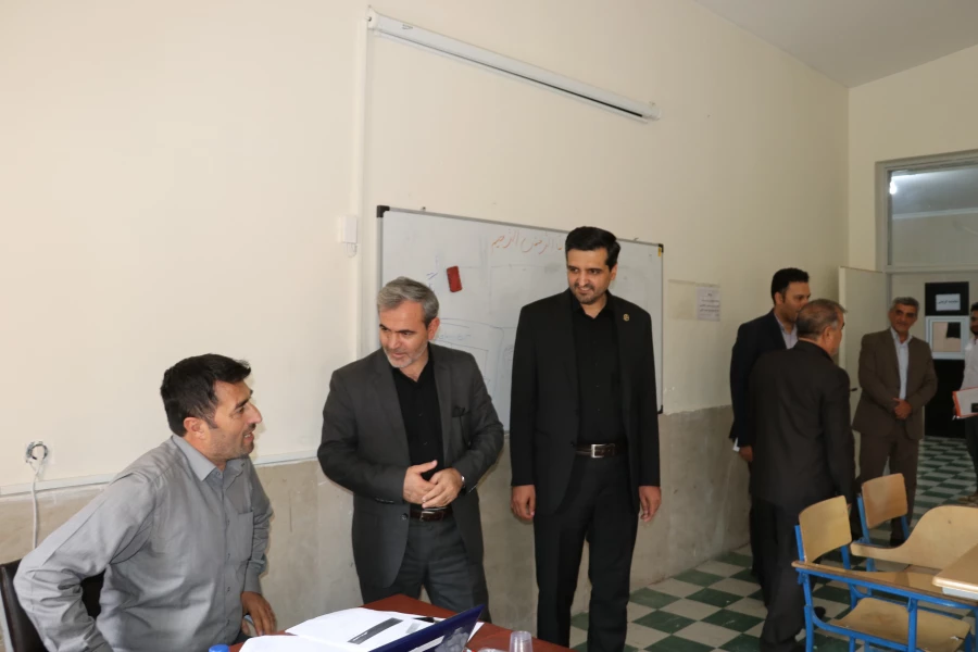 بازدیدمدیرکل آموزش و پرورش استان و رئیس دانشگاه فرهنگیان آذربایجان شرقی از فرایند مصاحبه پذیرفته شدگان چند برابر ظرفیت دانشگاه فرهنگیان آذربایجان شرقی  16