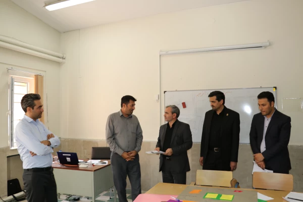 بازدیدمدیرکل آموزش و پرورش استان و رئیس دانشگاه فرهنگیان آذربایجان شرقی از فرایند مصاحبه پذیرفته شدگان چند برابر ظرفیت دانشگاه فرهنگیان آذربایجان شرقی  17