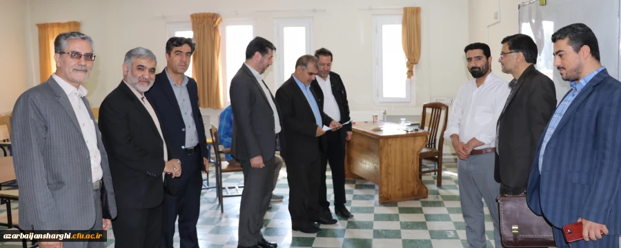 بازدید نمایندگان هیات مرکزی گزینش وزارت آموزش و پرورش و مدیر هسته گزینش استان از روند مصاحبه پذیرفته شدگان دانشگاه فرهنگیان آذربایجان شرقی 2