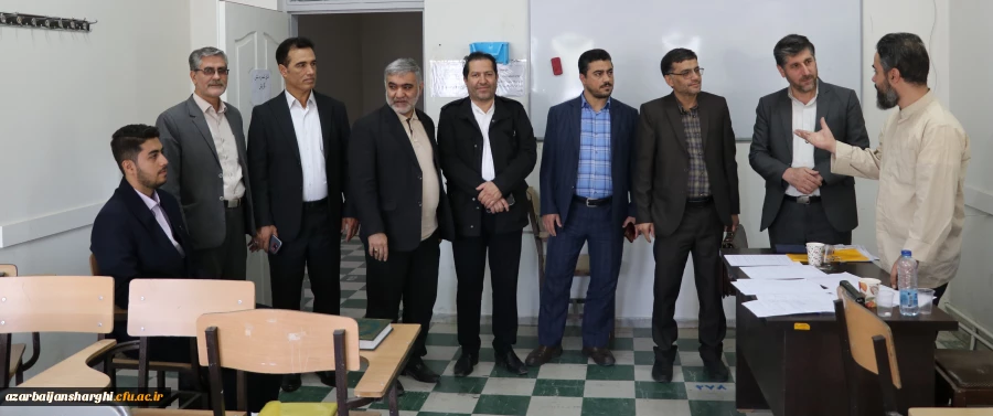 بازدید نمایندگان هیات مرکزی گزینش وزارت آموزش و پرورش و مدیر هسته گزینش استان از روند مصاحبه پذیرفته شدگان دانشگاه فرهنگیان آذربایجان شرقی 3