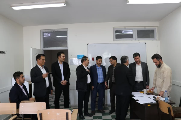 بازدید نمایندگان هیات مرکزی گزینش وزارت آموزش و پرورش و مدیر هسته گزینش استان از روند مصاحبه پذیرفته شدگان دانشگاه فرهنگیان آذربایجان شرقی 4