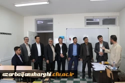 بازدید نمایندگان هیات مرکزی گزینش وزارت آموزش و پرورش و مدیر هسته گزینش استان از روند مصاحبه پذیرفته شدگان دانشگاه فرهنگیان آذربایجان شرقی 7