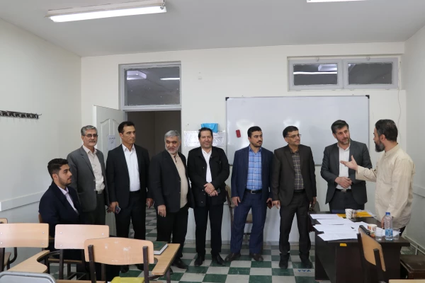 بازدید نمایندگان هیات مرکزی گزینش وزارت آموزش و پرورش و مدیر هسته گزینش استان از روند مصاحبه پذیرفته شدگان دانشگاه فرهنگیان آذربایجان شرقی 7