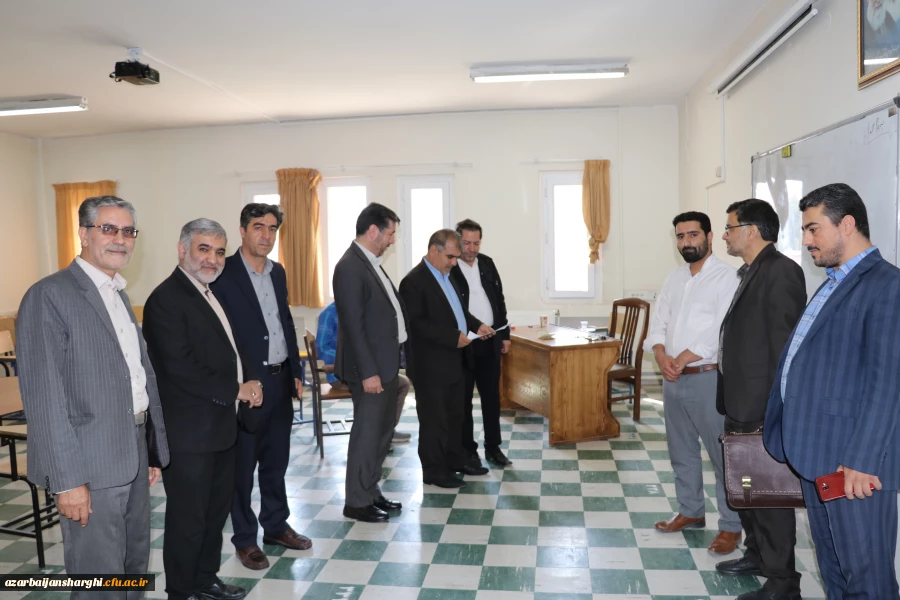 بازدید نمایندگان هیات مرکزی گزینش وزارت آموزش و پرورش و مدیر هسته گزینش استان از روند مصاحبه پذیرفته شدگان دانشگاه فرهنگیان آذربایجان شرقی 8