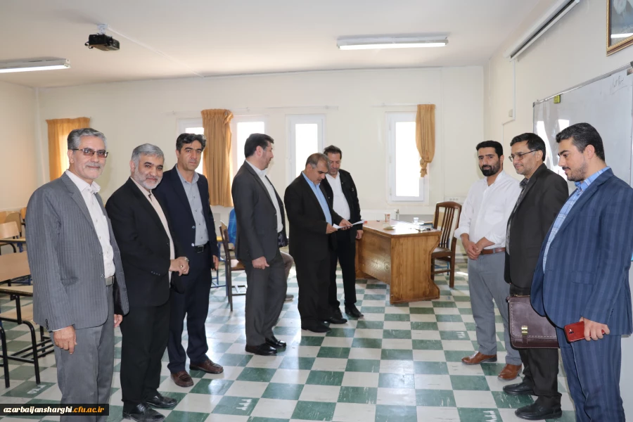 بازدید نمایندگان هیات مرکزی گزینش وزارت آموزش و پرورش و مدیر هسته گزینش استان از روند مصاحبه پذیرفته شدگان دانشگاه فرهنگیان آذربایجان شرقی 9