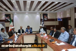 آیین تودیع و معاارفه مسئول بسیج اساتید دانشگاه فرهنگیان آذربایجان شرقی 4