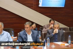 آیین تودیع و معاارفه مسئول بسیج اساتید دانشگاه فرهنگیان آذربایجان شرقی 9