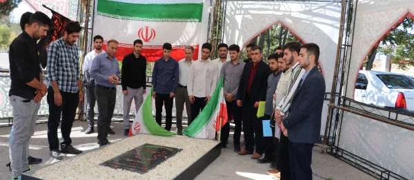 تجدید میثاق خانواده دانشگاه فرهنگیان آذربایجانشرقی با آرمانهای شهداوامام شهیدان در اولین روز هته دفاع مقدس 7