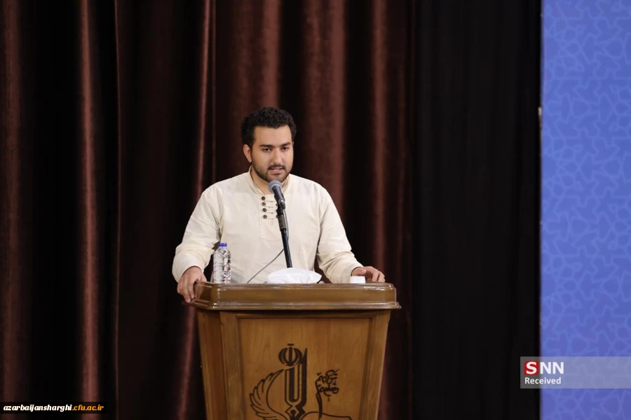 حضور رئیس قوه قضاییه در جمع دانشجویان و اساتید  دانشگاه های استان آذربایجان شرقی  5