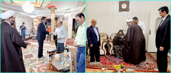 " دیدار هیئت رئیسه  دانشگاه فرهنگیان آذربایجان شرقی با خانواده های معظم شهدا 2