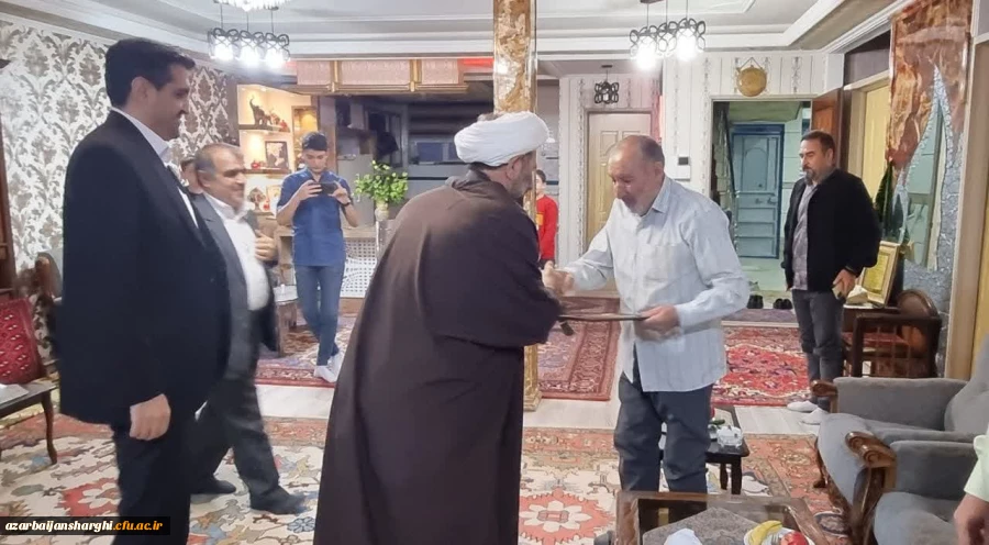 " دیدار هیئت رئیسه  دانشگاه فرهنگیان آذربایجان شرقی با خانواده های معظم شهدا 2