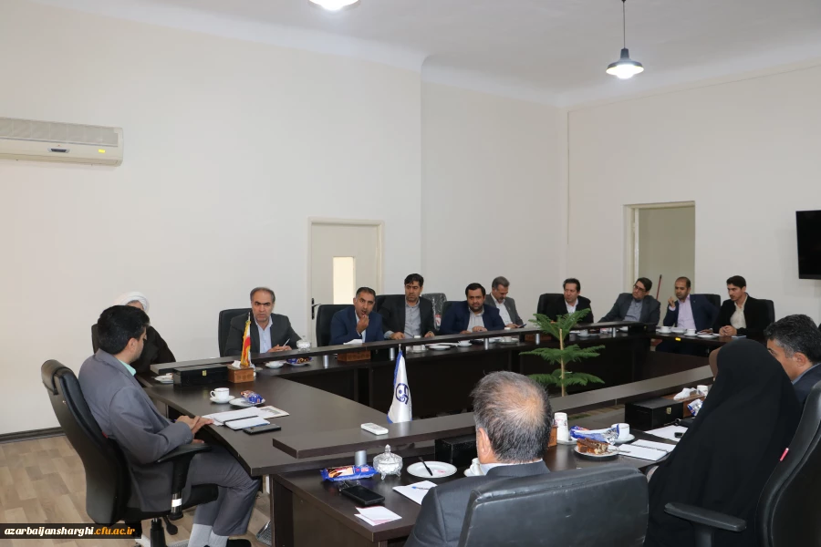 جلسه شورای فرهنگی، اجتماعی و دانشجویی استان 3