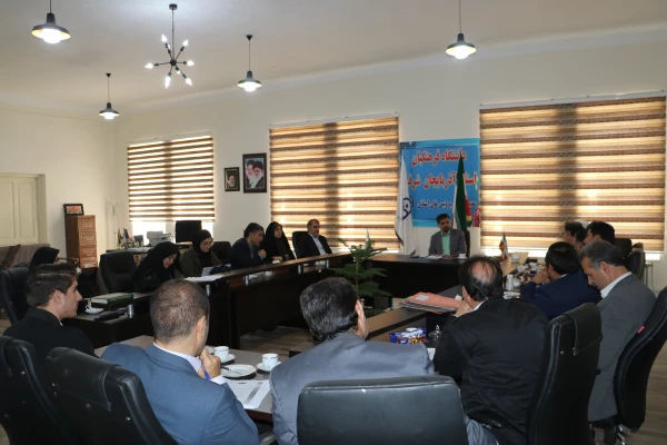 برگزاری جلسه شورای ارتقای سلامت کارکنان ودانشجویان در کمیته تغذیه دانشگاه فرهنگیان آذربایجان شرقی 14