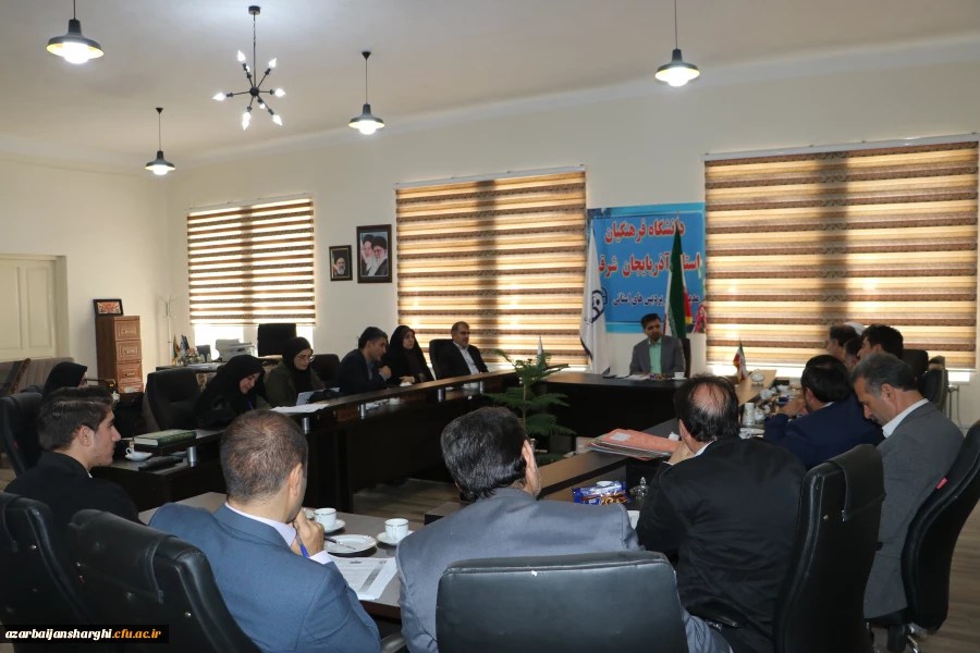 برگزاری جلسه شورای ارتقای سلامت کارکنان ودانشجویان در کمیته تغذیه دانشگاه فرهنگیان آذربایجان شرقی 14