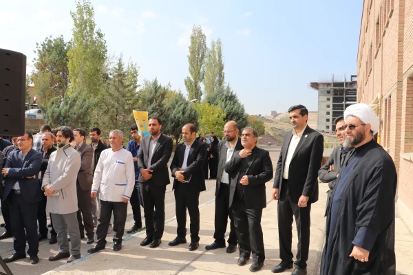 تجمع اسانید ، همکاران ودانشجویان دانشگاه فرهنگیان آذربایجان شرقی بر علیه جنایات رژیم ظالم و کودک کش صهیونیستی 6