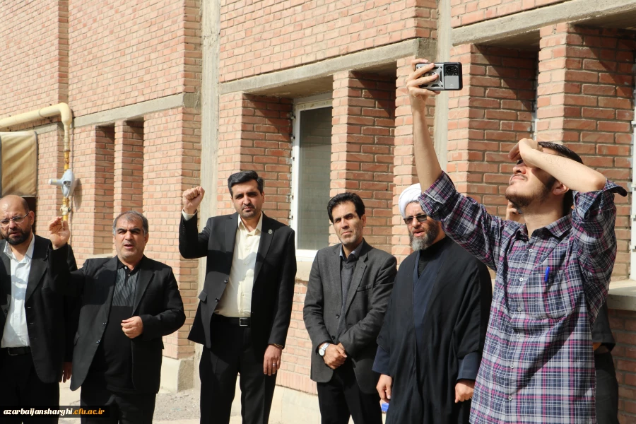 تجمع اساتید ، همکاران ودانشجویان دانشگاه فرهنگیان آذربایجان شرقی بر علیه جنایات رژیم ظالم و کودک کش صهیونیستی 5