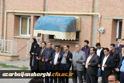 تجمع اساتید ، همکاران ودانشجویان دانشگاه فرهنگیان آذربایجان شرقی بر علیه جنایات رژیم ظالم و کودک کش صهیونیستی 8