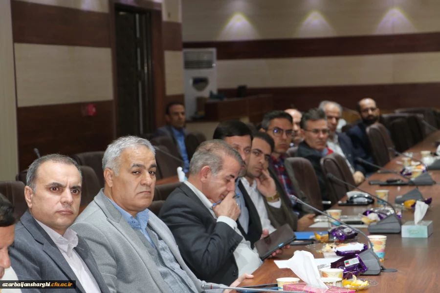  جلسه هم اندیشی اساتید هیات علمی و مدعو دانشگاه فرهنگیان استان آذربایجان شرقی 10