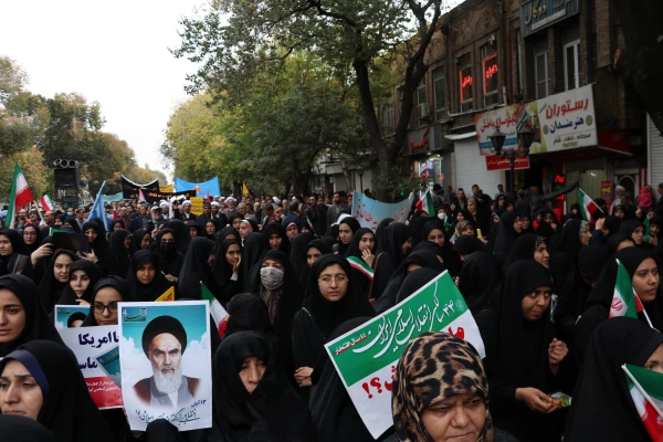 راهپیمایی ۱۳ آبان ماه تبریز با حضور گسترده دانشگاهیان دانشگاه فرهنگیان آذربایجان شرقی در تبریز
 18