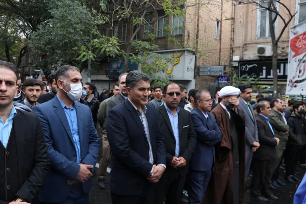 راهپیمایی ۱۳ آبان ماه تبریز با حضور گسترده دانشگاهیان دانشگاه فرهنگیان آذربایجان شرقی در تبریز
 19