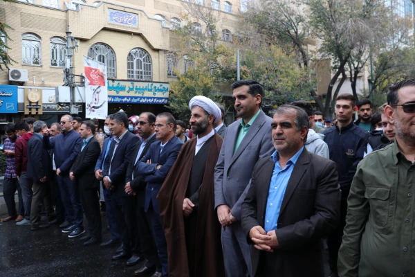 راهپیمایی ۱۳ آبان ماه تبریز با حضور گسترده دانشگاهیان دانشگاه فرهنگیان آذربایجان شرقی در تبریز
 21