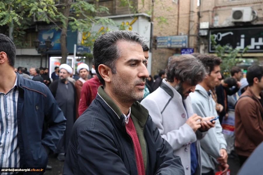 راهپیمایی ۱۳ آبان ماه تبریز با حضور گسترده دانشگاهیان دانشگاه فرهنگیان آذربایجان شرقی در تبریز
 26