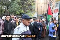 راهپیمایی ۱۳ آبان ماه تبریز با حضور گسترده خانواده بزرگ دانشگاه فرهنگیان آذربایجان شرقی در تبریز
 2
