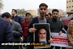 راهپیمایی ۱۳ آبان ماه تبریز با حضور گسترده خانواده بزرگ دانشگاه فرهنگیان آذربایجان شرقی در تبریز
 4