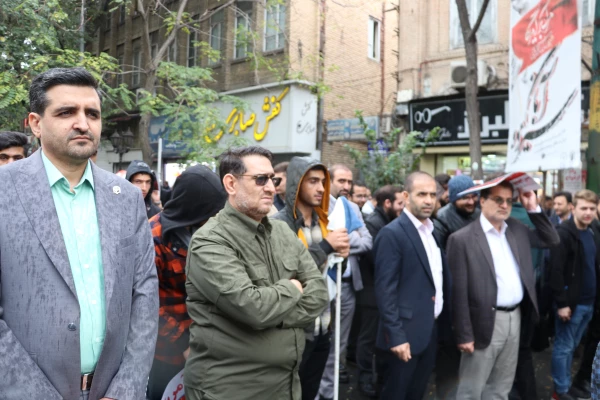 راهپیمایی ۱۳ آبان ماه تبریز با حضور گسترده خانواده بزرگ دانشگاه فرهنگیان آذربایجان شرقی در تبریز
 7