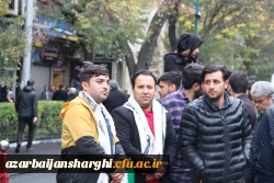 راهپیمایی ۱۳ آبان ماه تبریز با حضور گسترده خانواده بزرگ دانشگاه فرهنگیان آذربایجان شرقی در تبریز
 8