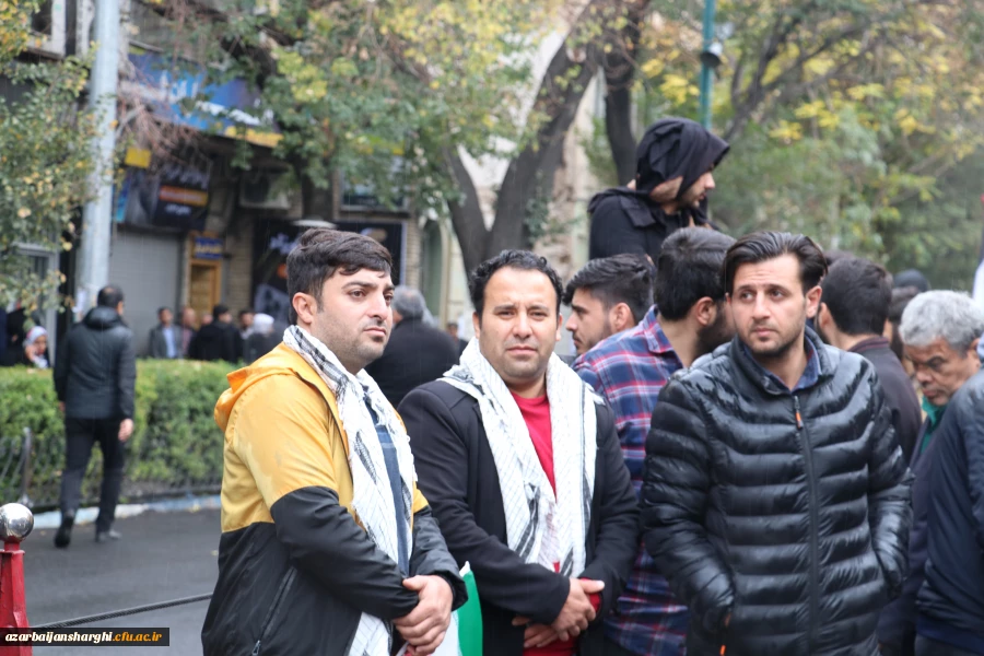 راهپیمایی ۱۳ آبان ماه تبریز با حضور گسترده خانواده بزرگ دانشگاه فرهنگیان آذربایجان شرقی در تبریز
 8