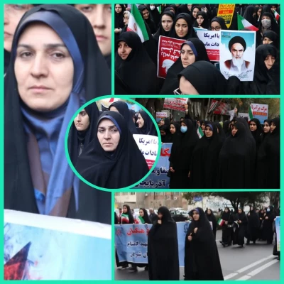 راهپیمایی ۱۳ آبان ماه تبریز با حضور گسترده خانواده بزرگ دانشگاه فرهنگیان آذربایجان شرقی در تبریز
 28
