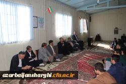 نشست صمیمی رئیس دانشگاه فرهنگیان استان با دانشجو معلمان واحد سراب 2